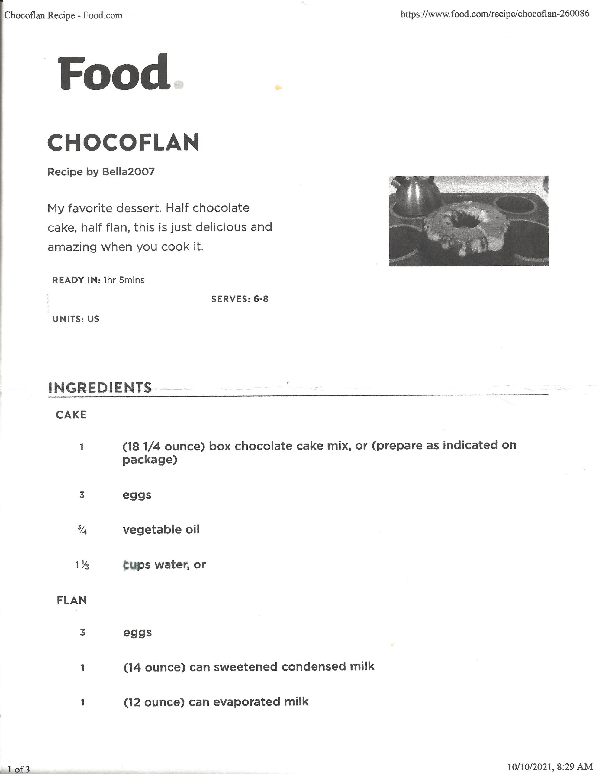 CHOCOFLAN & CARAMEL TOPPING by Bella2007